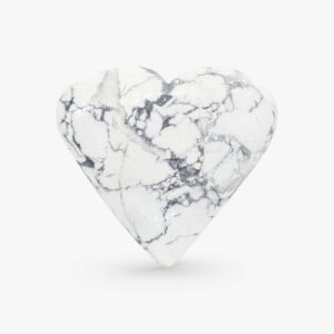 Wholesale Howlite heart