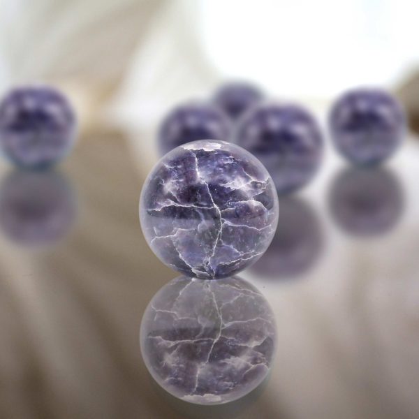 Iolite spheres