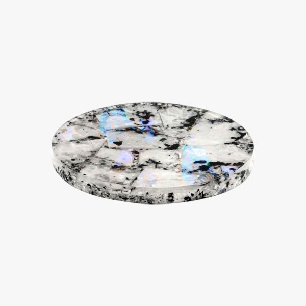 Rainbow Moonstone Coaster bulk