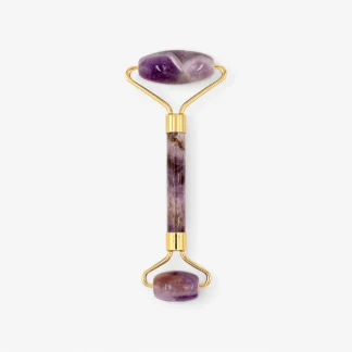 Amethyst Massage Roller – Natural Stone Face Roller in Bulk