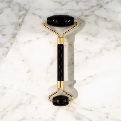 Black Obsidian Massage Roller – Wholesale Crystal Skincare Tool