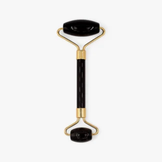 Black Obsidian Massage Roller – Natural Stone Face Roller in Bulk