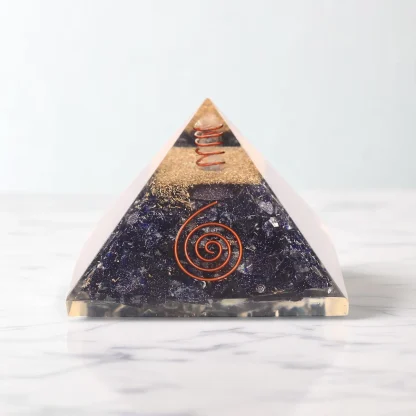 Blue Goldstone Orgone Pyramid Wholesale