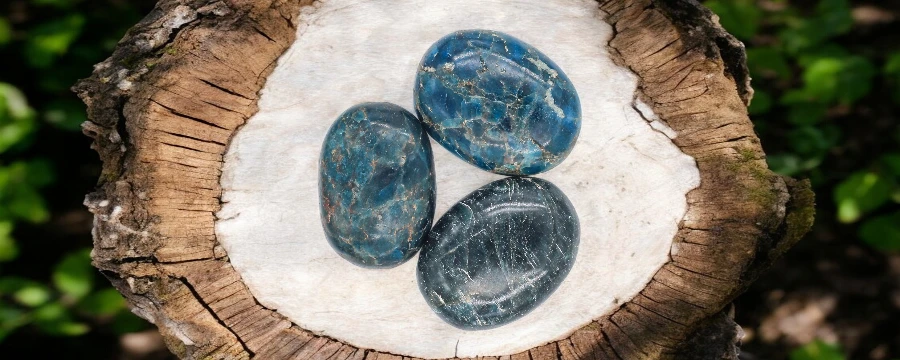 Bulk Apatite Palm Stone