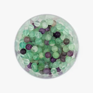 Bulk Fluorite 8 mm Beads - Wholesale Crystals