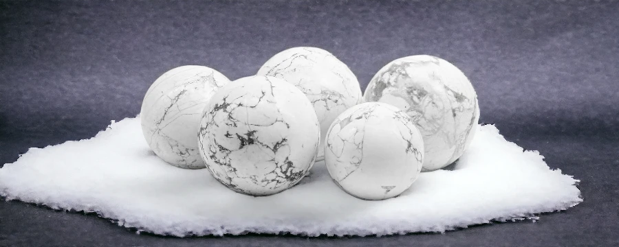 Bulk Howlite Spheres