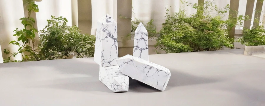 Bulk Howlite Tower
