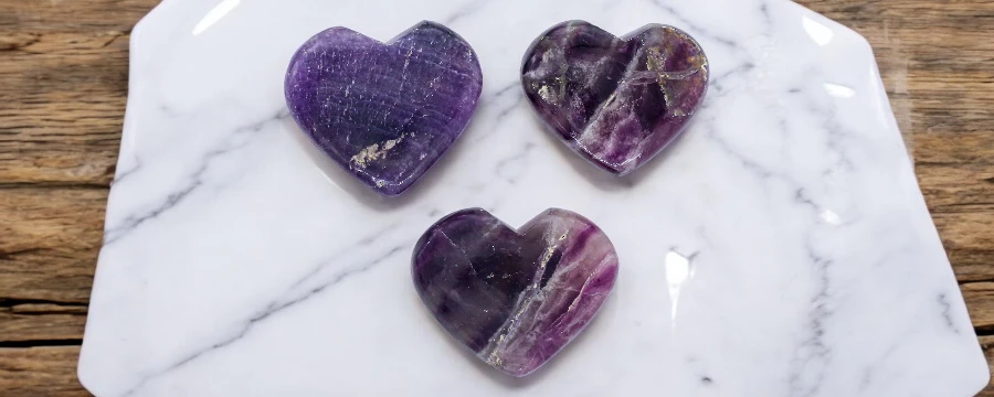 Bulk Multi Fluorite Heart