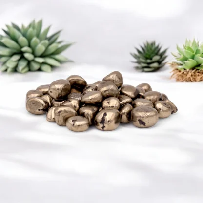 Bulk Pyrite Tumbled Stones