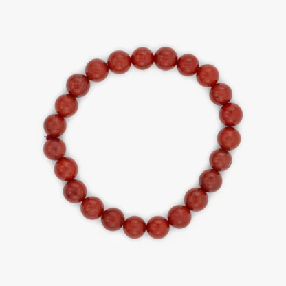 Bulk Red Jasper Beads Bracelet - Wholesale Crystals