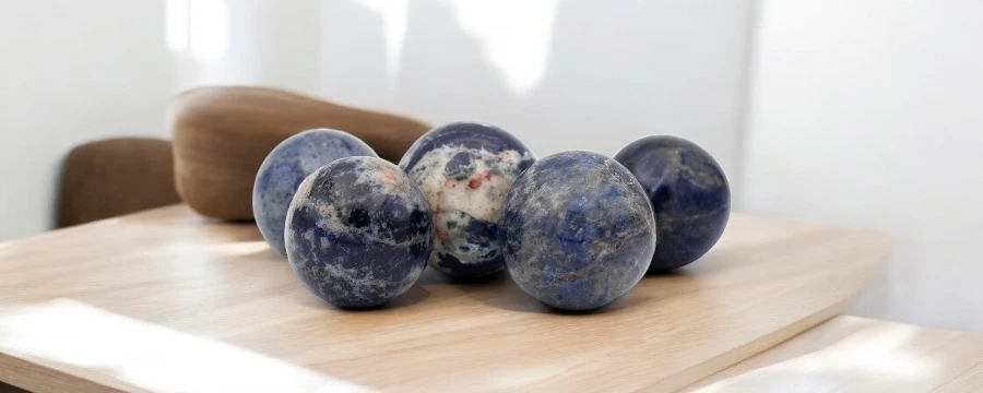 Bulk Sodalite Sphere