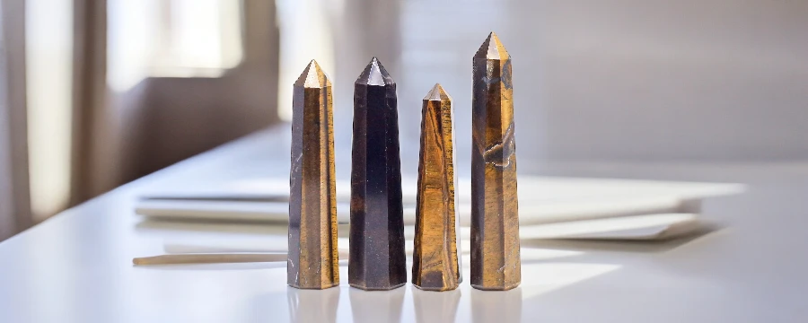 Bulk Tiger Eye Towers