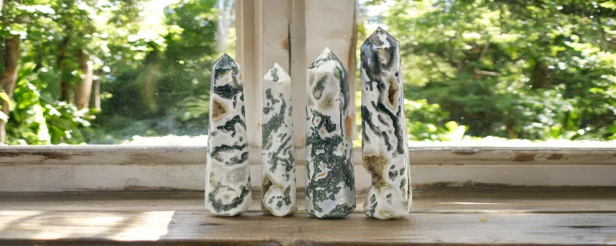 Bulk Tree Agate Towers Wholesale