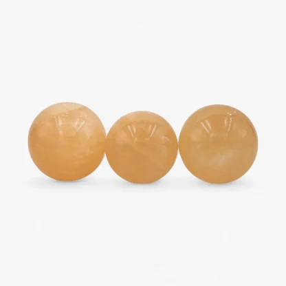 Bulk Yellow Calcite Sphere