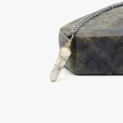 Bulk buy Howlite Wire Wrapped Pendant - Wholesale Crystals