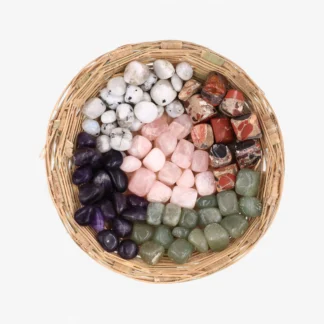 Customized Crystal Tumble Set - 5.25 KG Crystal Tumbled Stone