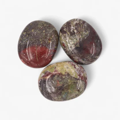 Dragon Bloodstone Palm Stone - Image 2