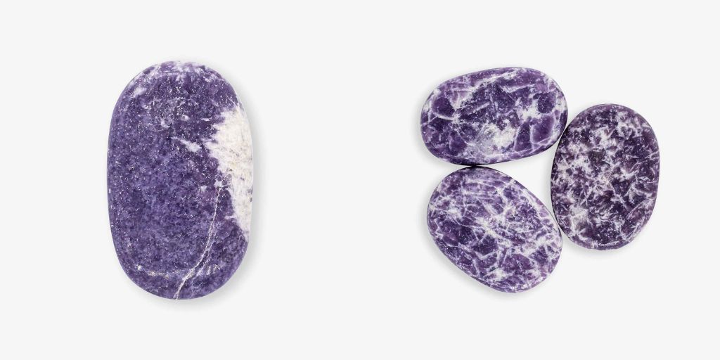 Lepidolite Crystal with Crystal Care