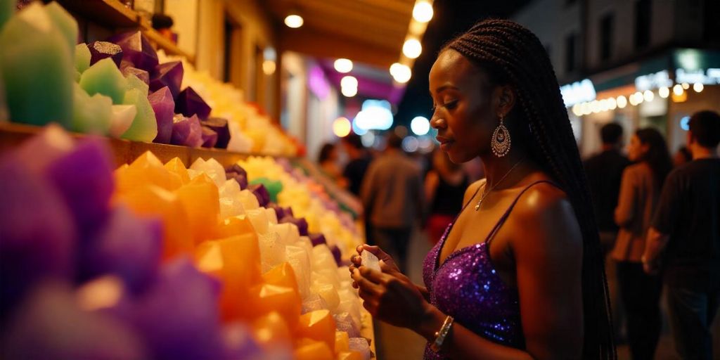 Crystals That Reflect Mardi Gras (Carnival) Colours 2025