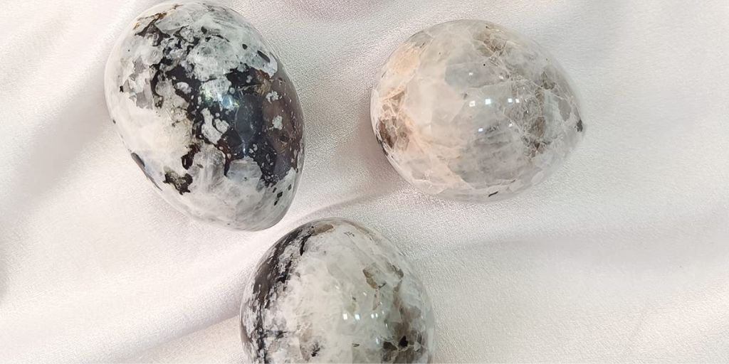Moonstone Crystal Eggs