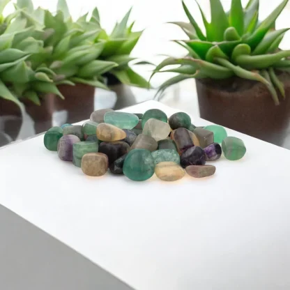 Multi Fluorite Tumbled Stone - Image 2