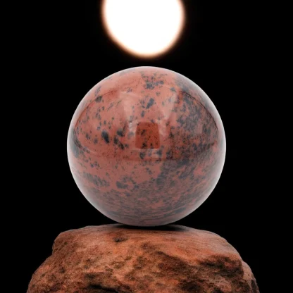 Bulk Mahogany Sphere