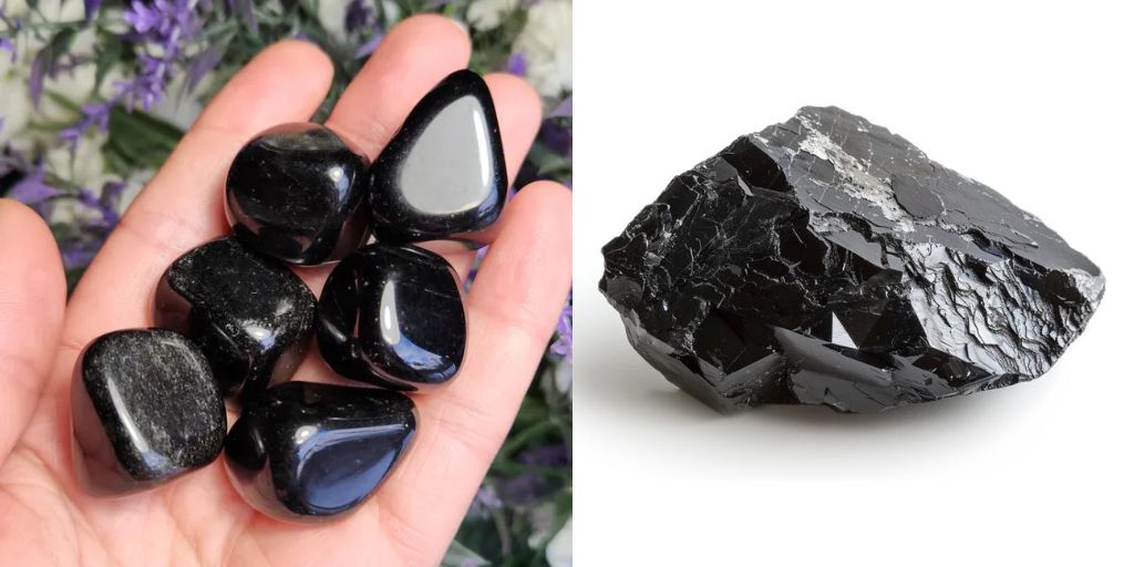 Obsidian crystal