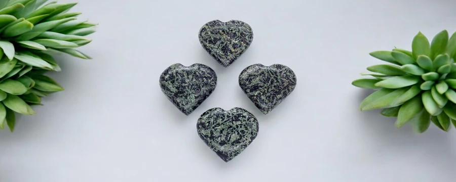 Ocean Jasper Hearts