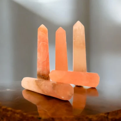 Bulk Orange Calcite Crystal Tower