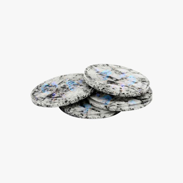 Rainbow Moonstone plates