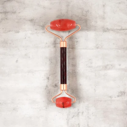 Red Carnelian Face Roller – Wholesale Crystal Skincare Tool