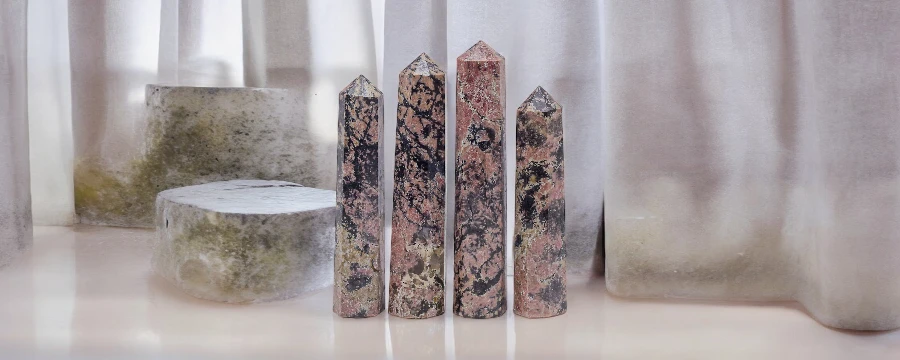 Rhodonite Tower Wholesale