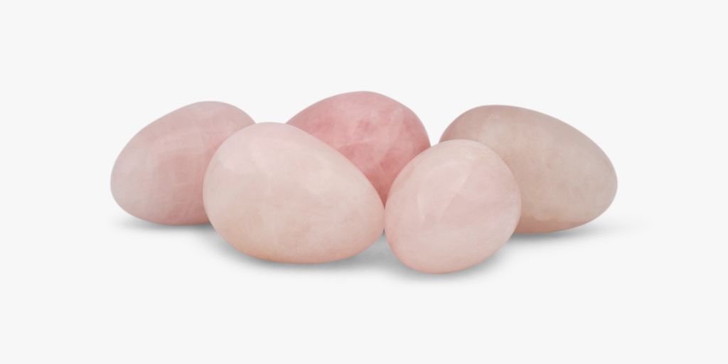 Rose Quartz Crystal Eggs