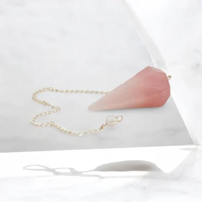 Rose Quartz Pendulum Wholesale - Image 2