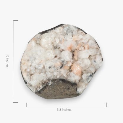 Apophyllite with Stilbite | 2710 grams (5.9lb) Cluster - Image 2