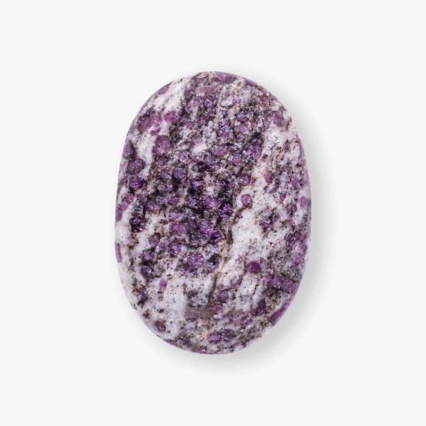 Ruby Quartz Matrix palm stones online