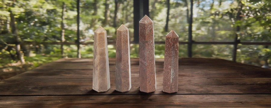 Strawberry Quartz Tower Wholesale