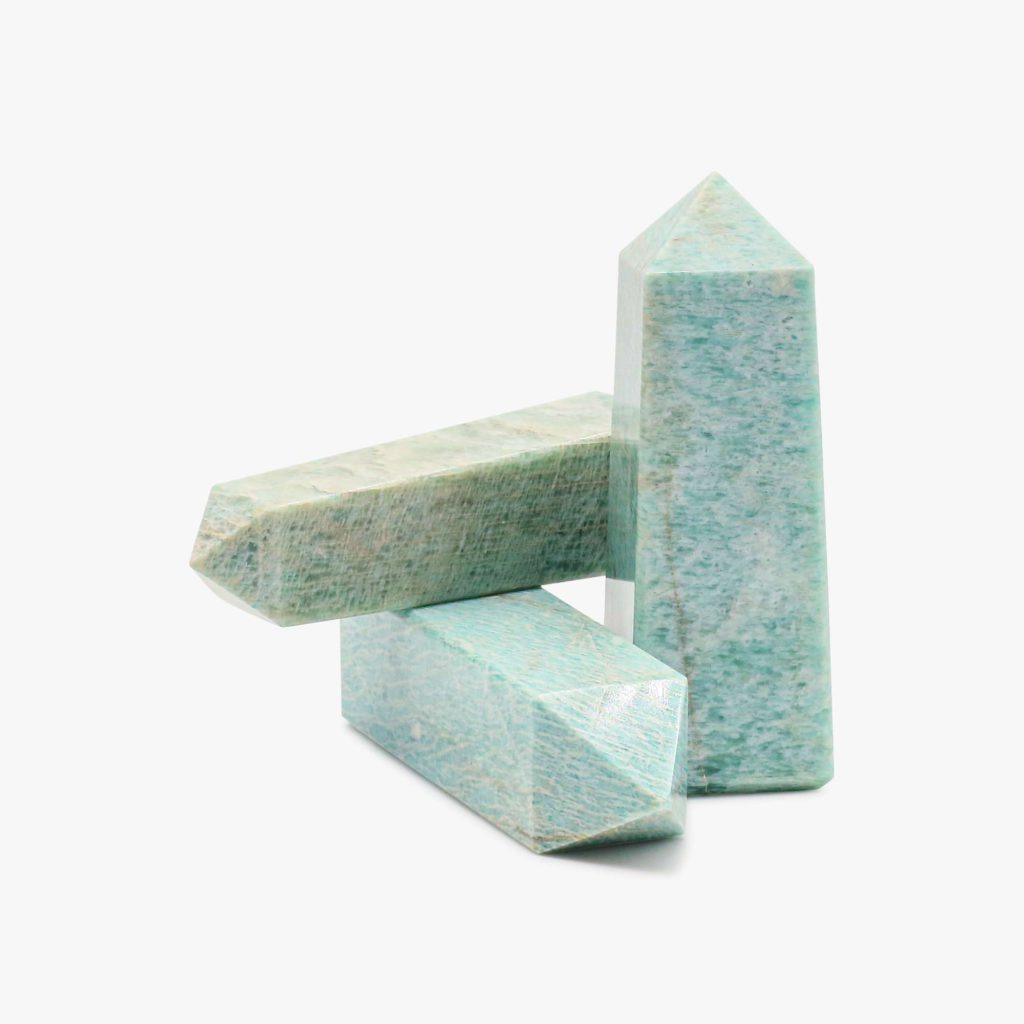 Buy Amazonite Tower Crystal Wholesale | Bulk Crystal Point
