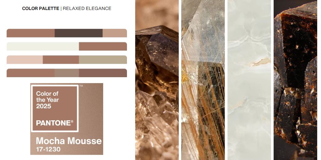 Crystals Inspired By The Color Palette For 2025