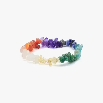 7 Chakra Chips Bracelet – Crystal Bracelet Wholesale – Buy in Bulk