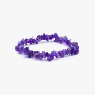 Bulk Amethyst Chips Bracelet – Fast Shipping