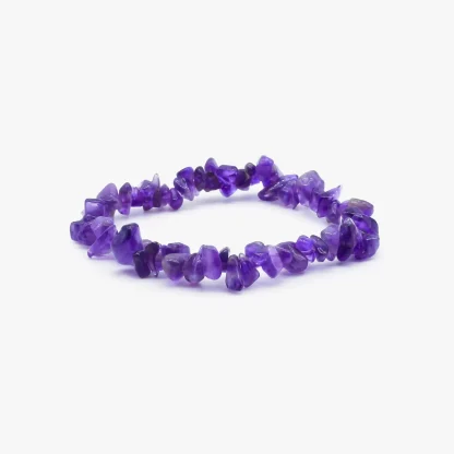 Bulk Amethyst Chips Bracelet – Fast Shipping