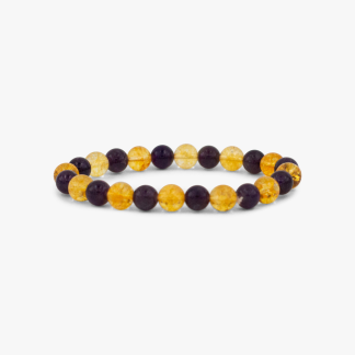 Wholesale Amethyst and Citrine Beads Bracelet