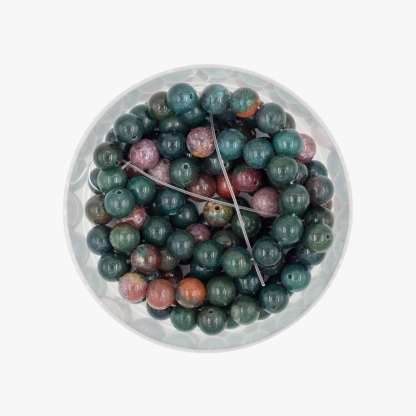Wholesale Bloodstone 8mm Beads for Jewelry Making