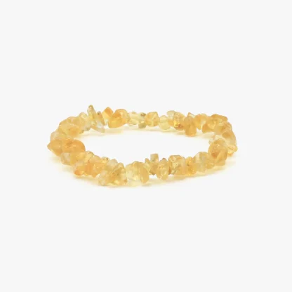 Bulk Citrine Chips Bracelet – Fast Shipping