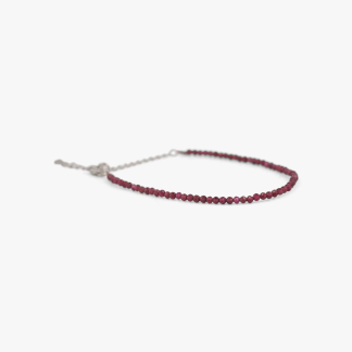 Wholesale Garnet Beads Anklet