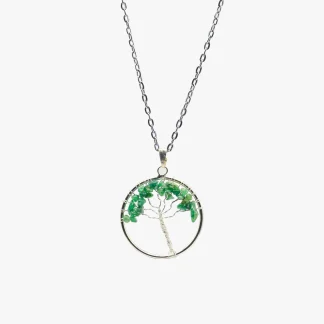 Wholesale Green Aventurine Circle Crystal Pendant - Bulk Crystals