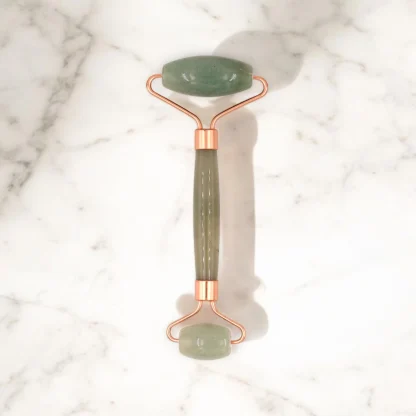 Green Aventurine Stone Face Roller – Bulk Order Massage Roller