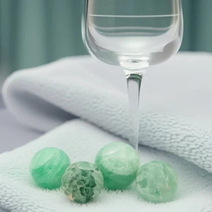Wholesale Green Fluorite Spheres - Live Bulk Crystals