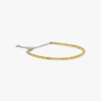 Wholesale Lemon Quartz Beads Anklets